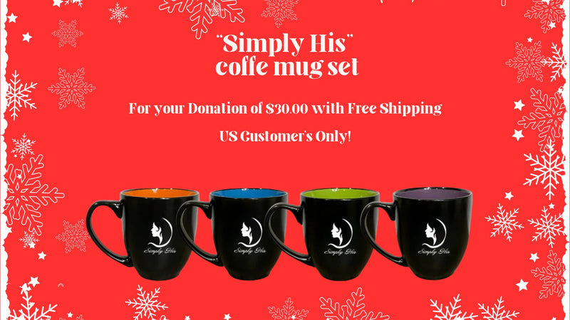 "Simply His" Coffee Mug Set